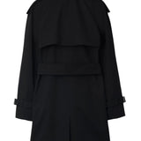 Burberry detachable-collar trench coat