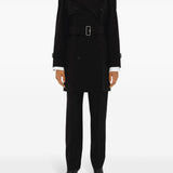 Burberry detachable-collar trench coat