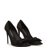Dolce & Gabbana Black Bow Detail Pumps