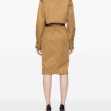Saint Laurent belted dress