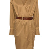 Saint Laurent belted dress
