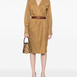 Saint Laurent belted dress