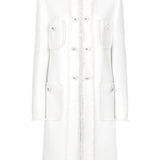 Dolce & Gabbana Single-breasted raschel tweed coat