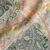 Etro Green Patchwork Long Sleeve Shirt