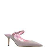 Jimmy Choo Bing Mules with Rhinestones