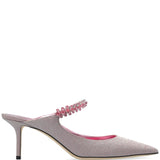Jimmy Choo Bing Mules with Rhinestones