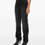 Jean Paul Gaultier Black Embroidered Jeans