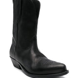 Golden Goose Black Wish Star Boots