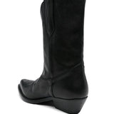 Golden Goose Black Wish Star Boots