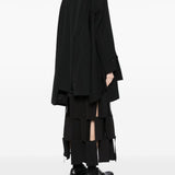 Comme Des Garcons Black Asymmetric Coat