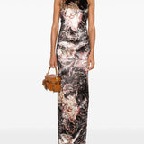 Etro Printed chenille maxi dress