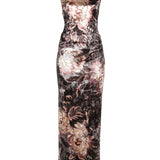 Etro Printed chenille maxi dress