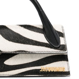 Jacquemus Black Zebra Print Mini Bag
