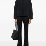 Emporio Armani Blue Padded Hooded Coat