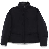 Emporio Armani Blue Padded Hooded Coat