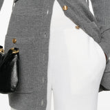 Chloé Cream Wool Knitted Marcie Trousers