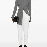 Chloé Cream Wool Knitted Marcie Trousers