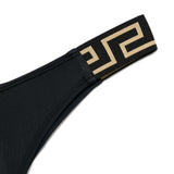 Versace Bikini bottoms with Greca detail