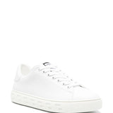 Versace greca faux leather sneakers
