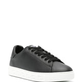 Versace greca faux leather sneakers