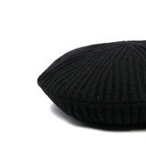 Ganni Ribbed wool hat