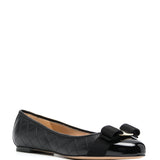 Ferragamo Varina quilted ballerinas