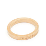 Maison Margiela logo-engraved band ring