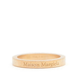 Maison Margiela logo-engraved band ring
