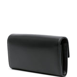 Balmain logo-plaque leather crossbody bag