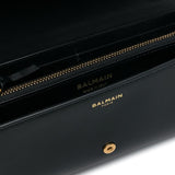 Balmain logo-plaque leather crossbody bag