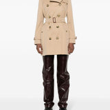 Burberry Short Kensington Heritage cotton trench coat