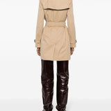 Burberry Short Kensington Heritage cotton trench coat