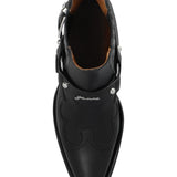 Ganni Black Low Cut Chelsea Boots