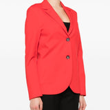 Harris Wharf London Red Jersey Blazer