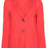 Harris Wharf London Red Jersey Blazer