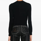 Marine Serre crew neck sweater