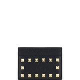 Valentino Garavani Rockstud leather card case