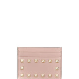 Valentino Garavani Rockstud leather card case