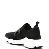 Tods Black Chain Link Embellishment Sneakers