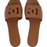 Dolce & Gabbana DG Logo leather sandals
