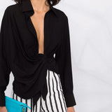 JACQUEMUS Shirts Black