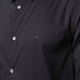 Emporio Armani logo-patch Longsleeved Shirt