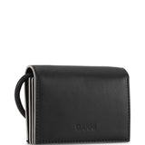 Ganni Bou logo-plaque wallet