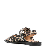 Ganni Printed Ballerinas