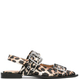 Ganni Printed Ballerinas