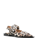Ganni Printed Ballerinas