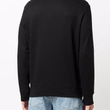 Emporio Armani Modal-blend sweatshirt with logo print