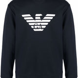 Emporio Armani Modal blend sweatshirt with logo print