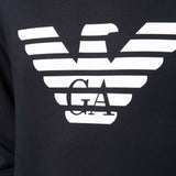 Emporio Armani Modal blend sweatshirt with logo print
