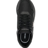 Emporio Armani chunky sole leather sneakers
